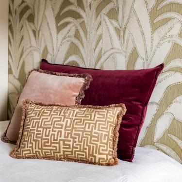 Kotabo Yara Dekokissen-Set – 3er-Set – „Mauve, Pink & Beige“