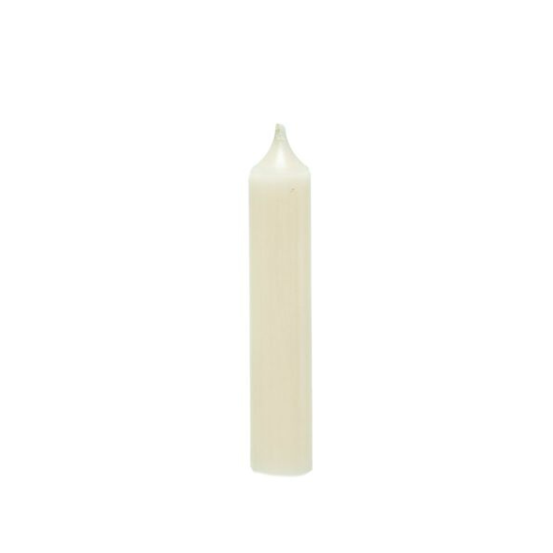 Dinner candle 2.1x12 cm Champagne color - Box of 8 pieces