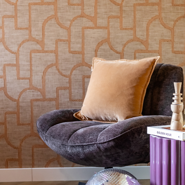 Kotabo Sierkussenset Lara – Set van 3 kussens – Mauve, Caramel & Beige