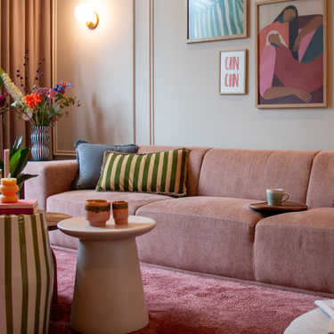 Kotabo sierkussenset Lottie – Set van 2 kussens – Olive Oasis & Burly Blue