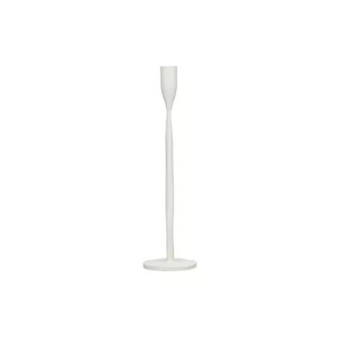 Candlestick off-white - 8 x 30.5 cm