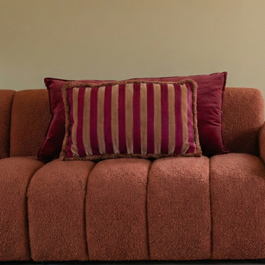 Kotabo sierkussenset Laurine – Set van 2 kussens – Magical Mauve & Blushed Berry