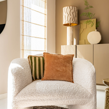 Set de cojines decorativos Kotabo Riley – Set de 2 cojines – Olive Oasis y Caramel Crunch