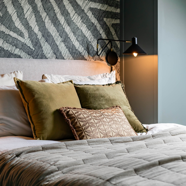 Kotabo sierkussenset Fabie – Set van 3 kussens – Perfect Pistache, Olive Oasis & Bold Beige