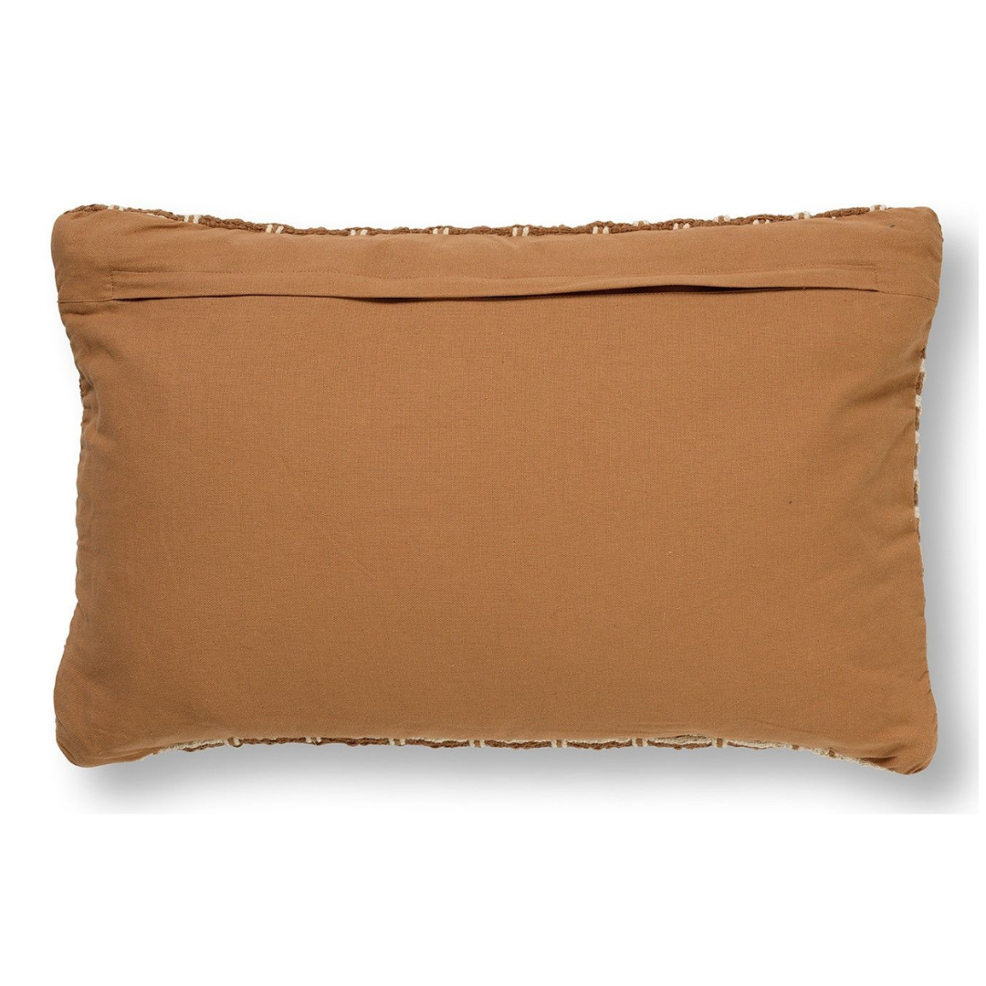 Decorative cushion Dana brown - 40x60 cm