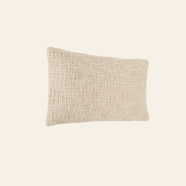 Eglo Living Sierkussen Shilabo Natur -  30 x 50 cm - Witbeige sierkussen