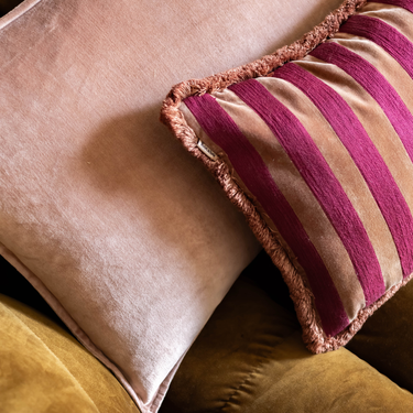 Kotabo sierkussenset Viva – Set van 2 kussens – Pretty in Pink & Blushed Berry