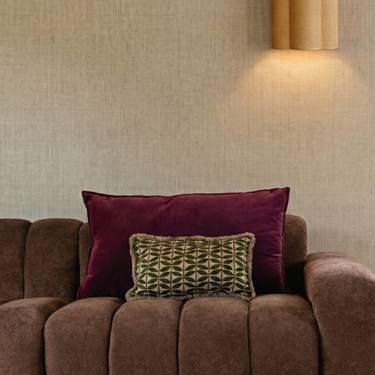 Kotabo sierkussenset Amara – Set van 2 kussens – Magical Mauve & Olive Oasis