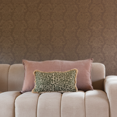 Kotabo sierkussenset Amé – Set van 2 kussens – Pretty in Pink & Olive Oasis