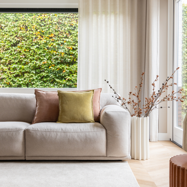 Kotabo sierkussenset Juda – Set van 2 kussens – Pretty In Pink & Perfect Pistache