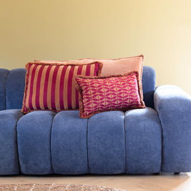 Kotabo sierkussenset Lot – Set van 3 kussens – Pretty in Pink & Blushed Berry