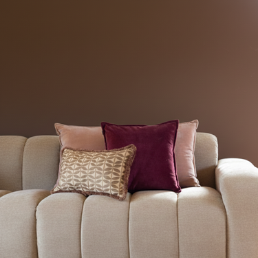 Kotabo sierkussenset Pippa – Set van 3 kussens – Pretty in Pink, Bold Beige & Magical Mauve