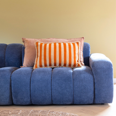 Kotabo sierkussenset Sienna – Set van 2 kussens – Pretty in Pink & Burnt Orange