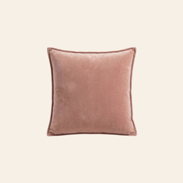 Kotabo pyntepude ensfarvet rosa – 45 x 45 cm – Pretty in Pink