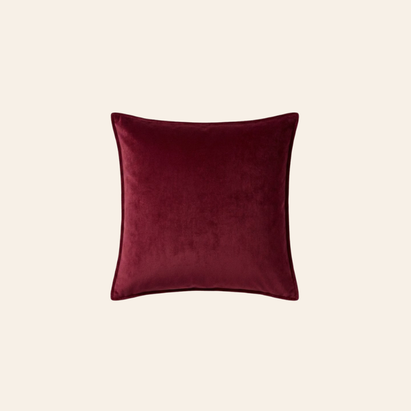 Kotabo sierkussen effen bordeauxpaars – 45 x 45 cm – Magical Mauve